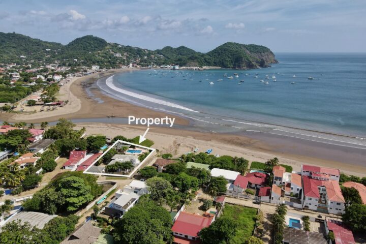 Aerial Photo of Beachfront Location