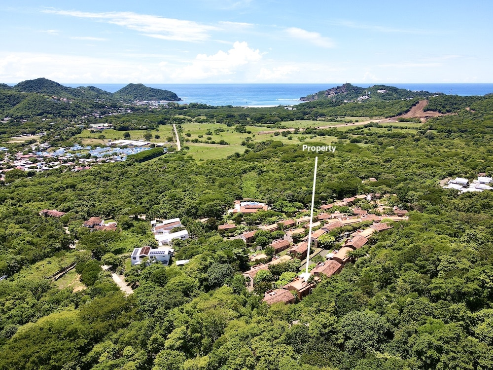 Aerial of Villas de Palermo with Ocean View